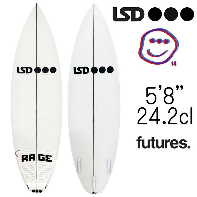 Short Board - 【中古】LSDサーフボード ノア2 モデル 5'8