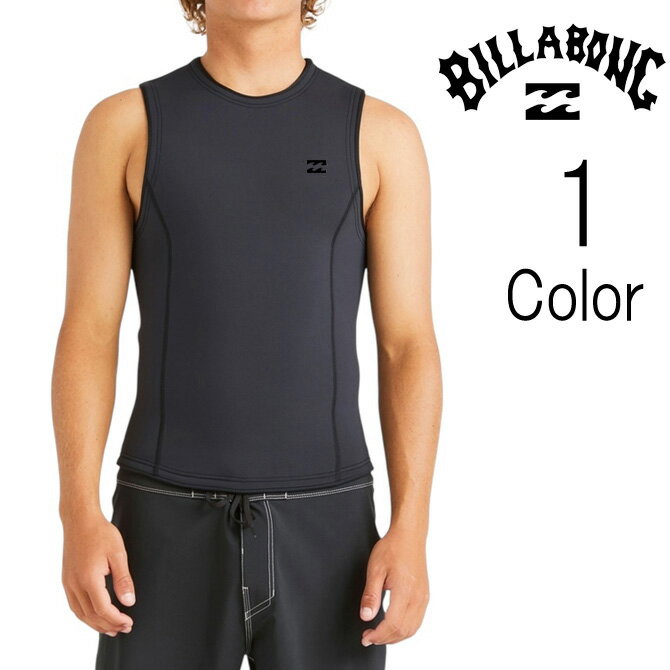 本日のみの値下げ！BILLABONG フルジップ タッパー ブラック BILLABONG（ビラボン） 26 SS BILLABONG 半袖タッパー ウェット