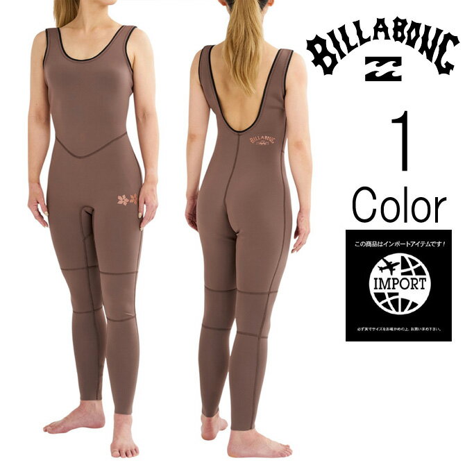 乐天商城 - ビラボン Billabong レディース　WAVE WALKER LONGJANE ロングジェーン ロングジョン bg018895