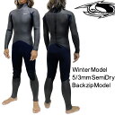 メーカー希望小売価格はメーカーカタログに基づいて掲載していますBRAND Cyber WetSuits / サイバーウェットスーツ 日本、カリフォルニア、ヨーロッパのサーフマーケットより常に最新の情報をキャッチしながら斬新な発想と創造力で世界中のトップサーファーが満足するハイクォリティ＆ハイパフォーマンスなウェットスーツを供給するジャパン・ブランド。常に新しいスタイルへの挑戦と妥協を許さないクラフトマン達の姿勢が世界中のハイレベルなサーファー達から絶大な指示を受ける。日本を中心に”Cyber-USA”と連携をとりながら世界中のサーフマーケットに商品を供給中。 ITEM 5/3mm SemiDry Fullsuits BackZip Model INFO ■Model Info〜■ 最速の（速乾性）驚異の（超伸縮）に（吸湿発熱効果）をプラスした最上級マテリアルボディーに、ハイエンドモデルと同等機能が贅沢に使用された限定モデル”Black Edition”は、必ずプライス以上の着心地感と満足感を全てのカスタマーが実感するでしょ...... ■Material Info〜■ ・Carbonic-Dry（上半身/膝下ラバー部分）”保温性 速乾性”が高く、肌触りが良い起毛素材に光触媒加工を行う事で、消臭 殺菌に優れたクリーンな真冬用起毛マテリアル ・Aero Capsule（下半身ジャージ部分） 中空糸（空気を含んだ繊維）を使用する事で、皮膚との間に空気層を作り出し、更に発熱効果の有る”エスパーブレス”を組み合わせた保温効果に優れる起毛マテリアル ・”Ultra Span”（脇ジャージ部分） 伸縮性を誇るハイストレッチ素材、伸縮性と着心地の良さを体感できるアスリート向けマテリアル ・注意） 生産ロットによりパーツマテリアルカラーが異なる場合が有りますが、全ての機能性/や運動性/保温性に影響する事は有りませんのでご了承下さい ■More Info〜■ ”Cyber Wetsuits” ”Rincon”をプロデュースするTMPと共同開発.コラボレーションした”Black Edition”シリーズ。　 ・ボディー5mm　袖部分3mm ・Back ZipSystem 前後の動きに対するストレスを極限まで解消し運動性を追求したジップシステム ・W-Neck InnerSystem ネックパーツから侵入した海水がウエット内部への侵入をブロックしインナーバリアによりスーツ外部に押し出されるシステム ・KneePad タフジャージを採用した耐空性が高いニープロテクター ・ShieldTape 着脱時等に負荷が掛かる股部分にはシールドテープを施し高い防水性能と耐久性を両立 ・Cyber WetSuitは全て6ヶ月の保証付きです（但し誤った使用やお手入れ不良の場合は除きます） ※製品の特性上、イメージ違いによる返品・サイズ交換は不可 SIZE ・M：（身長165〜169cm体重61〜63kg） ・ML：（身長170〜174cm体重64〜66kg） ・ML-R：（身長170〜174cm体重67〜68kg） ・L：（身長173〜177cm体重67〜68kg） ・L-R：（身長173〜177cm体69〜72kg） ・XL：（身長176〜180cm体重69〜72kg） 【サイズチャートはこちら】