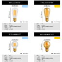 【口金E17】【調光器対応】エジソン バルブ EDISON BULB (LED/100V) LED 照明 エジソン電球 ミニサイズ レトロ電球 電球色 クリア 調光対応 豆電球 フィラメントLED電球 シャンデリア用　ミニクリプトン形LED 暖色 裸電球 3