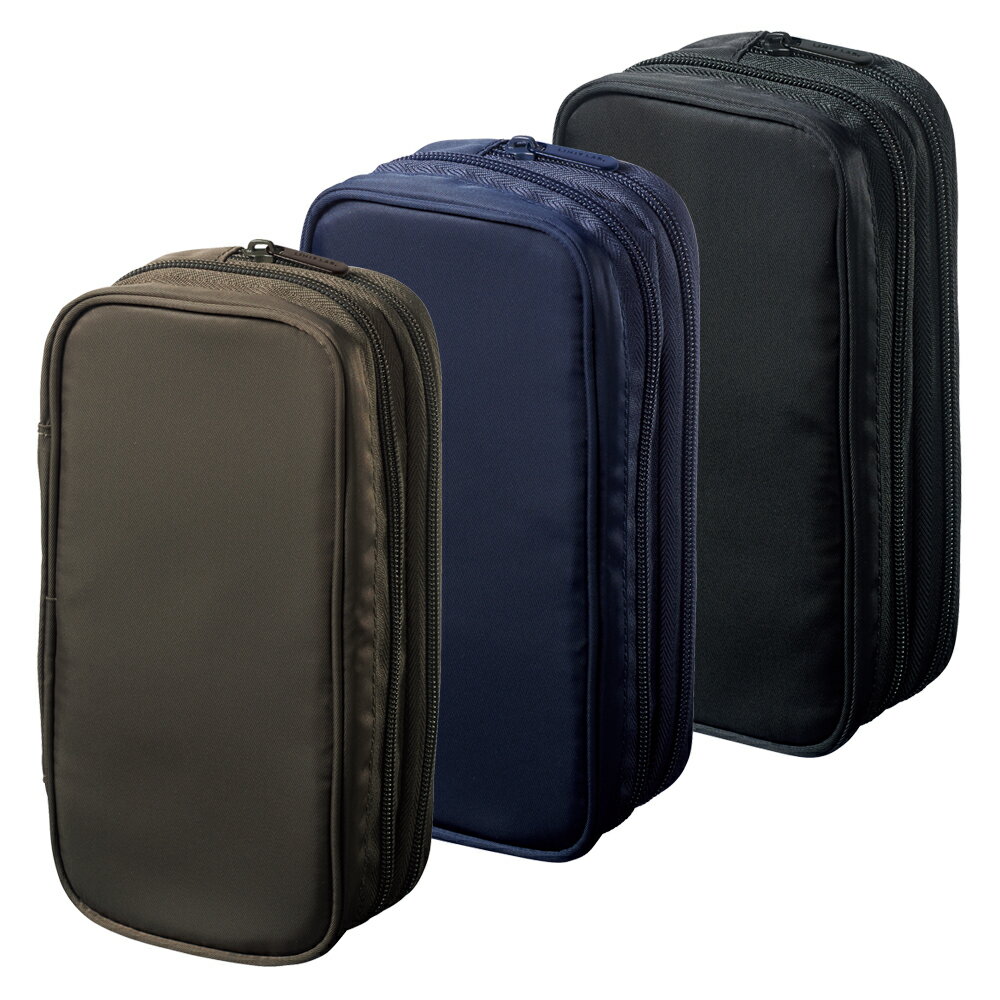 XCOA　スプレッドダブルペンケース　A3801　リヒトラブ　大容量　ペンケースのサムネイル