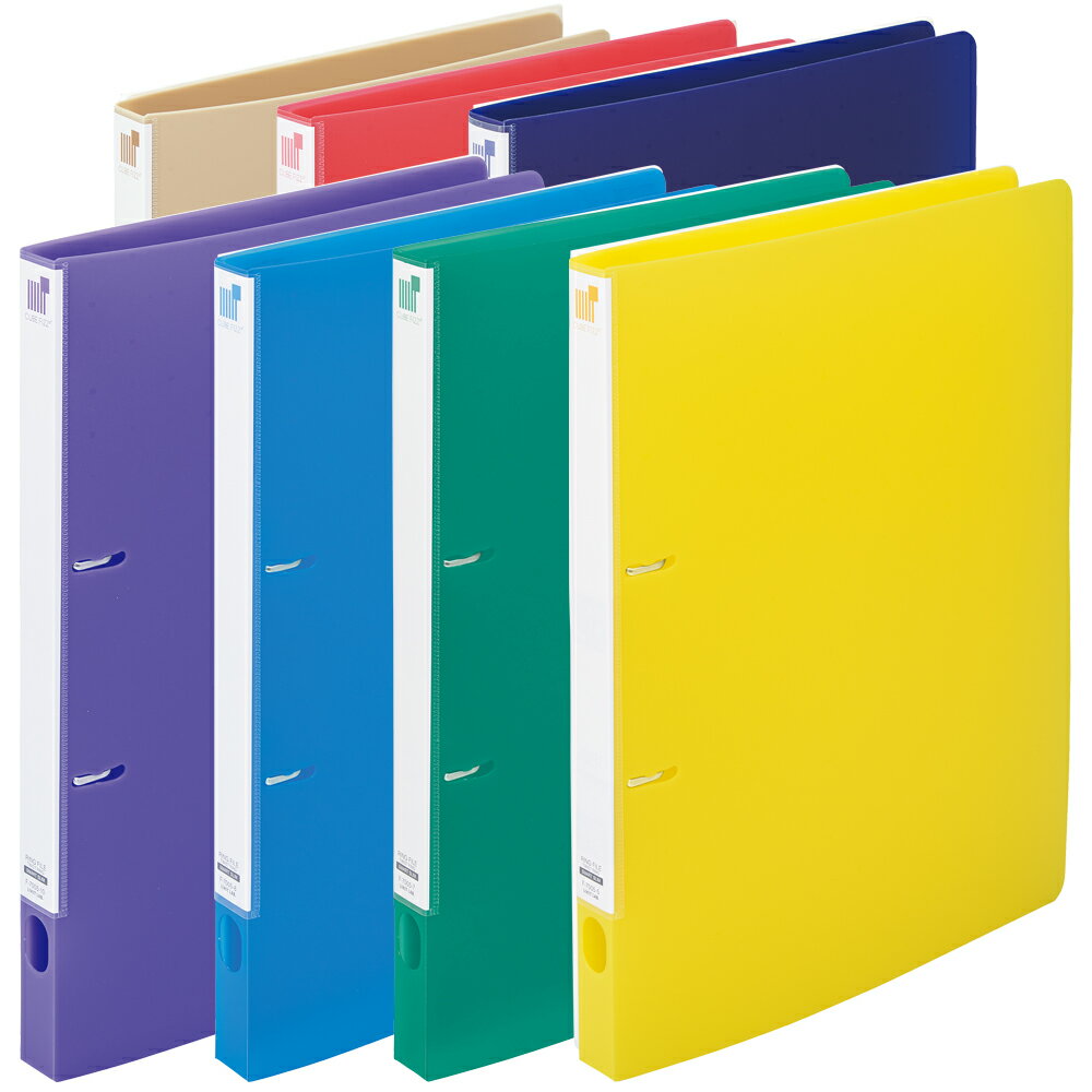 CUBEFIZZ リングファイル＜ツイストリングスマートスリム＞　180枚収容