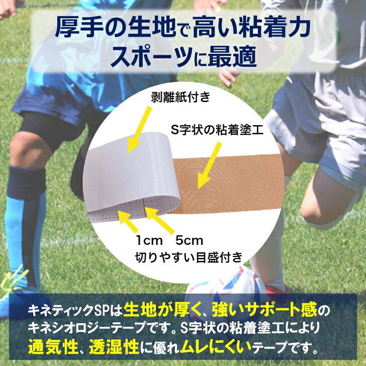 ドームメディカル キネティックSP 75mm × 5m 4巻 キネシオ テーピング DMedical D...