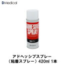 ドームメディカル アドヘッシブスプレー 420ml 粘着スプレー テーピング DMedical Dメディカル スティックスプレー テーピングスプレー 送料無料