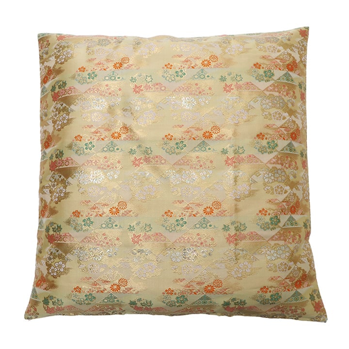 金襴御前（仏前）座布団カバー 『京菊（きょうぎく）カバー』 約62×64cm（八端判59×63cm用）