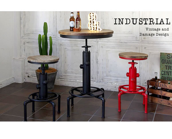 【北海道、沖縄県、離島への配送は別途配送料が必要となります。見積り致しますのでご注文前にメールにてご確認お願い致します】 工業製品のような重厚さを活かしつつ、日常で使えるようにデザインされた「INDUSTRIAL（インダストリアル）」シリー...