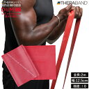 セラバンド トレーニングバンド 2m 強度レベル0 レッド 赤 #TBB-2 強度別 THERABAND トレーニング ゴム バンド 野球 バレエ 体幹 筋トレ...