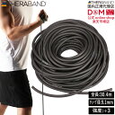 セラチューブ トレーニングチューブ 30.4m 強度レベル+3 ブラック #TT-15 強度別 セラバンド THERABAND トレーニング 野球 バレー 筋トレ 体幹 動画 チューブ ゴムチューブ ゴムバンド インナーマッスル リハビリ エクササイズ 国内正規輸入代理店(4)