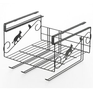 ヨシカワ ネコの吊り戸棚下ラック キッチン収納 収納 ラック キッチンラック アンダーラック 吊り戸棚..