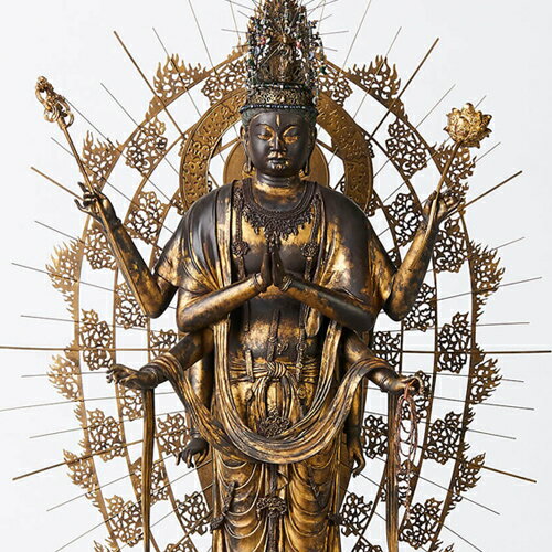 【直送品】【代引き不可】イスム 仏像 不空羂索観音 003043 イスム仏像 イSム フィギア 仏像フィギア コレクション インテリア おしゃれ 置物 敬老の日...