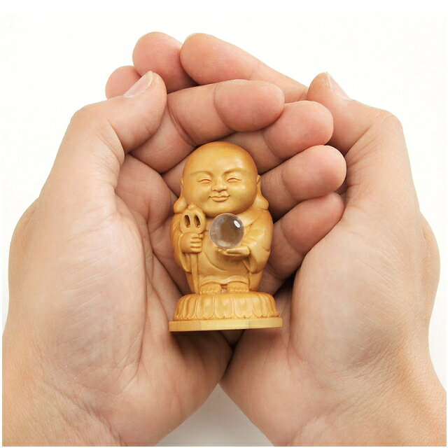 十福身守り わらべ地蔵尊 開運インテリア 開運 お地蔵様 お地蔵さま 仏像 木彫 彫刻 幸運 福運 守護 お守り 縁起物 事務所開き お祝い事 仏像彫刻家 葉偉...