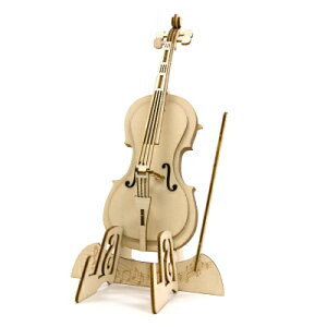 ki-gu-mi チェロ スマホスタンド パズル キグミ 木製パズル 大人 木製 木製立体パズル 脳トレ イベント 子供会 育成会 二次会 景品 キッズ こども...