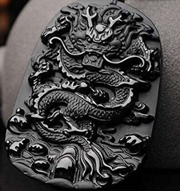 楽天市場】黒曜石 龍 ペンダントの通販 楽天市場】黒曜石 龍 ペンダントの通販