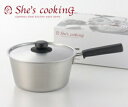 ヨシカワ シーズ・クッキング 片手鍋 16cm 調理器具 ガスコンロ IH 200V キッチン用品 台所用品 ヒーター 母の日 父の日 敬老の日 誕生日 プレゼ...