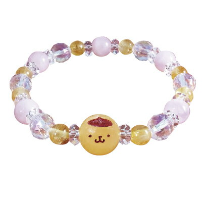 【直送品】【代引き不可】サンリオ ポムポムプリン 天然石ブレスレット C6873 ブレスレット パワースト..