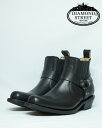 ブーツ 靴 メンズ ヒール ダイヤモンドストリート DIAMOND STREET DS-307 BLACK 黒 ブラック 本革 レザー