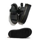 【日本正規品】ドクターマーチン サンダル 定番 厚底 VOSS QUAD SANDAL 26725001 BLACK Dr.Martens ヴォス クァッド ストラップ レディース レザー 母の日 3