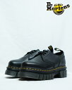 【日本正規品】ドクターマーチン 3ホール 厚底 AUDRICK 3-EYE SHOE 27147001 BLACK Dr.Martens オードリック 3ホールシューズ メンズ レディース レザー