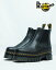 【日本正規品】ドクターマーチン サイドゴア 厚底 AUDRICK CHELSEA BOOT 27148001 BLACK Dr.Martens オードリック チェルシーブーツ メンズ レディース レザー 母の日