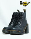 ドクターマーチン 【日本正規品】ドクターマーチン ヒール JESY 6 TIE BOOT 27613001 BLACK Dr.Martens ジェシー ブーツ ショートブーツ レディース レザー 24cm 25cm 母の日