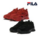 フィラ スニーカー レイトレイーサーTR2 厚底スニーカー 厚底 FILA RAY TRACER TR 2 1RM01218 Black/Black/Metallic Silver 1RM02602 FilaRed/Black/FilaRed ローカット シューズ メンズ レディース ダットスニーカー 母の日