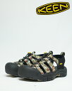 KEEN ニューポート サンダル 靴 アウトドア キーン 通気性 速乾性 初回交換送料無料 KEEN NEWPORT RETRO 1027450 Fisheye Camouflage カモフラージュ メンズ キャンプ