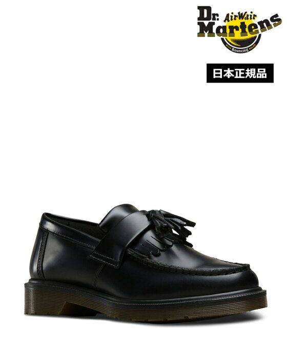 Dr.Martens Icons Adrian Tassle Loafer 14573001 Black Polished Smooth ドクターマーチン エイドリアン タッセル ローファー メンズ レディース