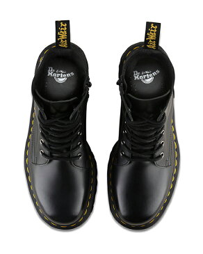 【ポイント10倍 4/29 00:00〜5/5 23:59まで】ドクターマーチン Quad Retro Jadon 8 Eye Boot 15265001 Black Dr.Martens ジェイドン 8ホール ブーツ 厚底 イエローステッチ メンズ レディース