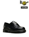 【公式】ドクターマーチン 3ホール 初回交換送料無料 1461 White Stitch 3 Eye Shoe 24757001 Black Dr.Martens 1461 ホワイトステッチ 3ホールシューズ メンズ レディース