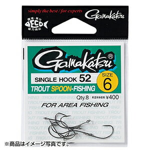 樂天商城 - がまかつ(Gamakatsu) シングルフック52 (NSB) 4号 66-257