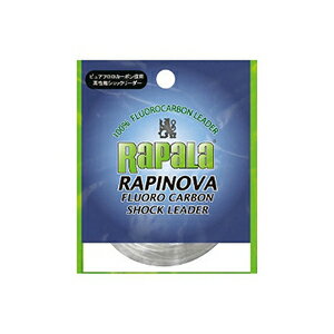 ラパラ(Rapala) ラピノヴァ フロロカーボン ショックリーダー 30m 1号 4lb クリア RFL30M4 [フロロカー..