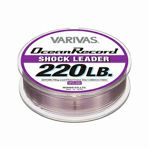 バリバス(VARIVAS) オーシャンレコードショックリーダー 50m 35LB 8.0号 [ナイロンライン]