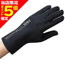 【当店限定P5倍確定】プロックス(PROX) チタングローブ 5本指 ブラック PX9713FFK