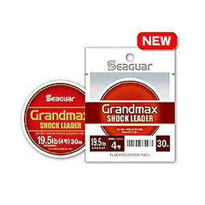 Rakuten - シーガー(Seaguar) グランドマックスショックリーダー 30m 2.5号 12.5lb [フロロカーボンライン]
