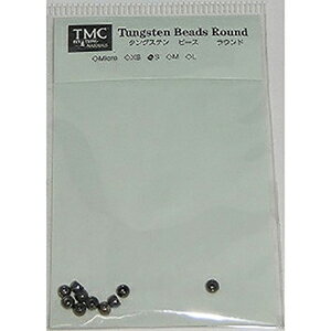 ڥȥ꡼&㤤ޤǺ10ܡۥƥॳ(TIEMCO) TMC Tungsten Bead Black Round 󥰥ƥӡ BLK饦 S 2.8MM