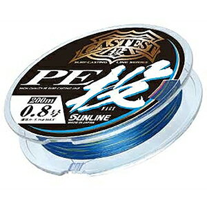 PE - サンライン(SUNLINE) キャスティスト PE投 200m 1号 25m×4色 [PEライン]