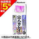 【当店限定P5倍確定】ハヤブサ(hayabusa) 北の船人 宗八カレイ エサ板 タラ鈎 8号 オーロラシート SD-864