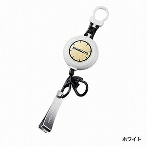 樂天商城 - シマノ(SHIMANO) フックリールCR ラインカッター付 ホワイト PI-042R
