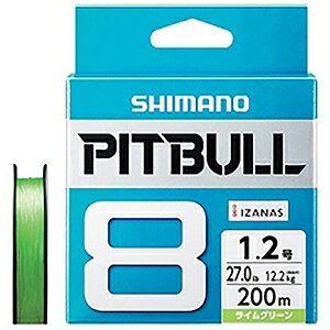 乐天商城 - シマノ(SHIMANO) ピットブル 8 300m 0.8号 ライムグリーン PL-M78S [PEライン]