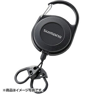 【エントリー お買いまわりで最大10倍】SHIMANO(シマノ) カラビナリールW ブラック UH-202W