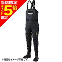 【当店限定P5倍確定】Mazume(マズメ) ブーツフットウェイダー フェルトスパイクモデル LL ブラック MZBF-458