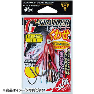がまかつ(Gamakatsu) G-トレーラー くわせダブル 1.5寸 #3夜光ピンク AK-118