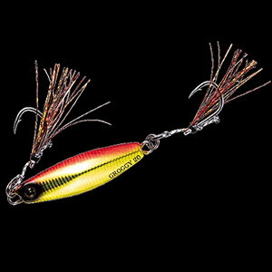 ハヤブサ(hayabusa) ジャックアイ グロッキー 40g #3 ケイムラアカキン FS-416