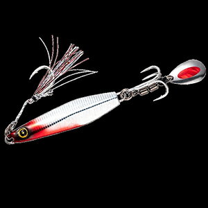 カンタン巻くだけブレードジグジャックアイマキマキ 20g 流血シルバー (1)