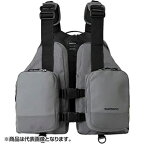 【エントリー&お買いまわりで最大10倍】SHIMANO(シマノ) デタッチャブルアクトベスト FREE グレー VF-046V