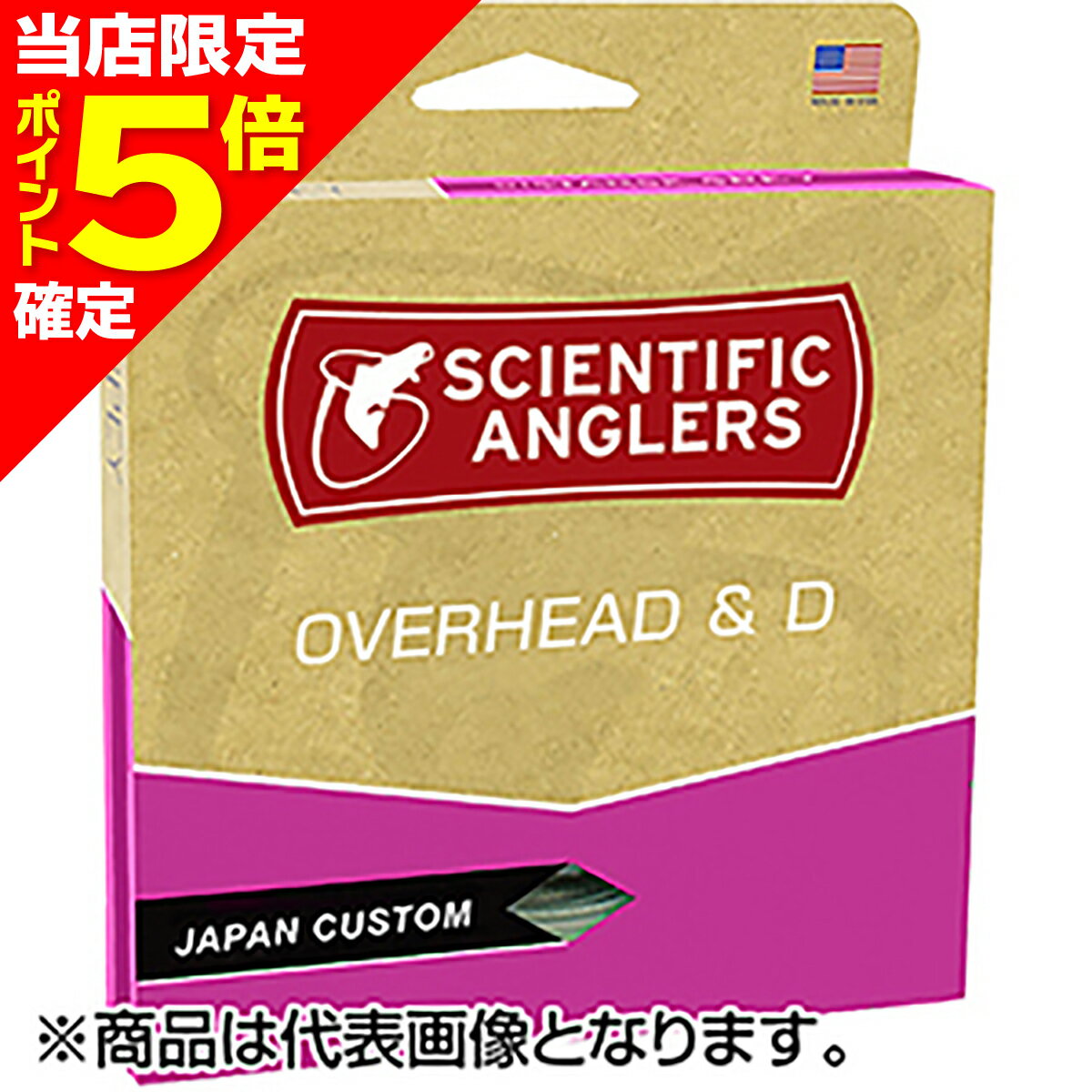 乐天商城 - 【当店限定P5倍確定】ティムコ(TIEMCO) SA オーバーヘッド&ディー(OH&D) ダブルハンド ノースレイクスペシャル WF6F/SI/FI