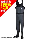 【当店限定P5倍確定】双進(SOSHIN) RBB CRウェーダー LL グレー 7624
