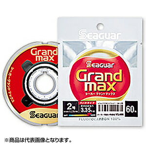 Tying Tools - クレハ シーガー グランドマックス 60m巻 0.4号 クリア [フロロカーボン]