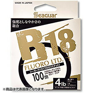 樂天商城 - クレハ シーガー R18 フロロリミテッド 100m巻 1.2号 5lb. クリア [フロロカーボン]